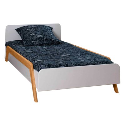 Pack lit enfant évolutif avec barrières et matelas Bois massif  DIXIA AKITEN RETAIL