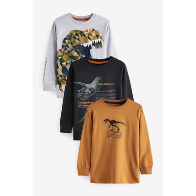 T-Shirts à manches longues, lot de 3 NEXT
