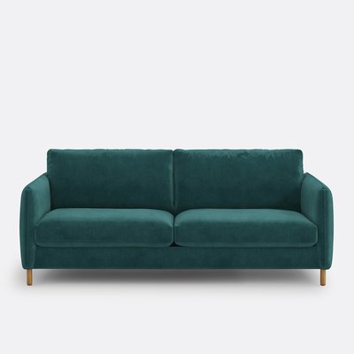 4-Sitzer-Sofa Loméo, Samt LA REDOUTE INTERIEURS
