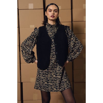 Veste sans manches, imitation mouton LILI SIDONIO