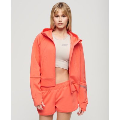 Sweat à capuche zippé décontracté Sport Tech SUPERDRY