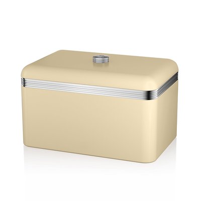Retro Bread Bin in Cream SWAN