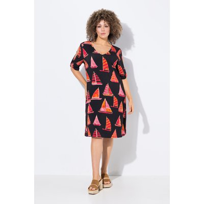 Robe de plage, motif voiliers ULLA POPKEN