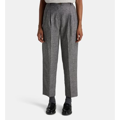 Pantalon À Pinces Kapkod Laine Mélangée JODHPUR