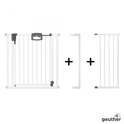 Barrière de porte à pression Easylock Plus métal120,5 cm 128,5 cm GEUTHER