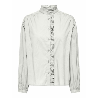 Blouse volantée, col montant ONLY