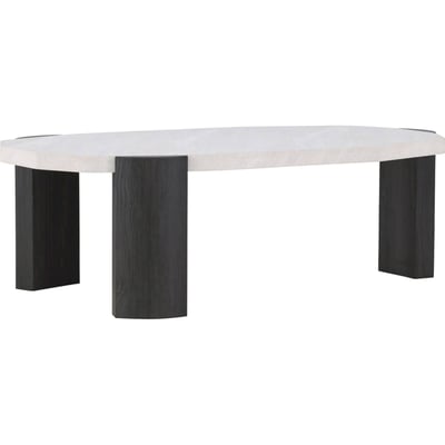 Table basse arrondie en bois collection KRES RECOLLECTION