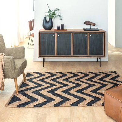 Tapis en jute et coton  MATHILDE MADE IN MEUBLES 