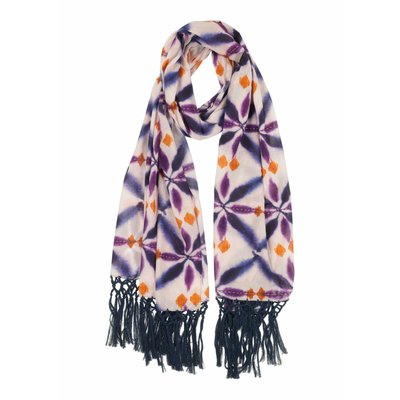 Foulard en coton imprimé LA FEE MARABOUTEE