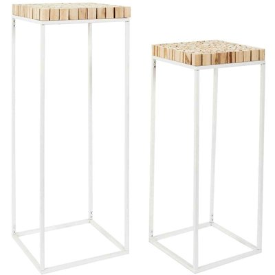 Sellette gigogne rondin (Lot de 2) CMP