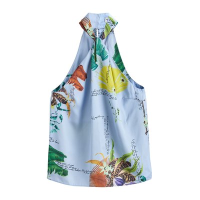 Top dos nu satin botanique kew collection NEXT