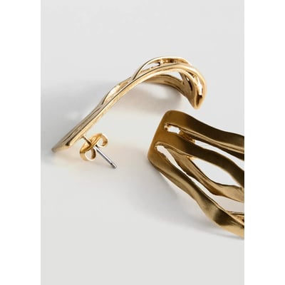Boucles d'oreilles relief MANGO