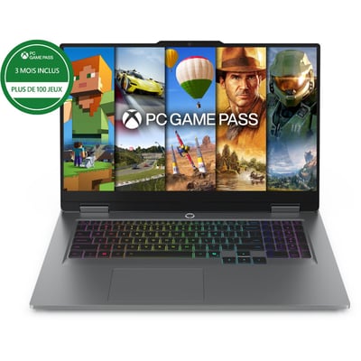 PC Gamer Loq 17,3" FHD 165Hz Intel Core i7 13650HX Nvidia GeForce RTX 5060 16 Go RAM DDR5 SSD 512 Go LENOVO