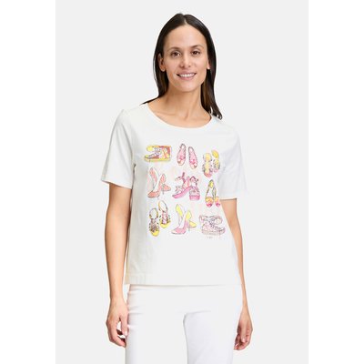 T-shirt basique à motif placé BETTY BARCLAY