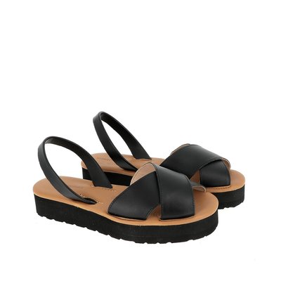 Sandales plateforme en cuir Avarca Muro MINORQUINES