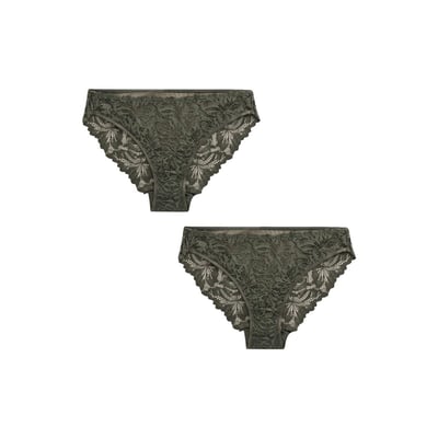 Culotte en dentelle confort optimal, lot de 2 NEXT