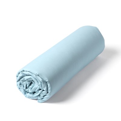 Drap housse double sommier articulé - UNI PERCALE DE COTON TRADITION DES VOSGES