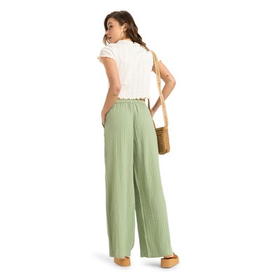 Pantalon à taille élastique WHAT A VIBE. ROXY