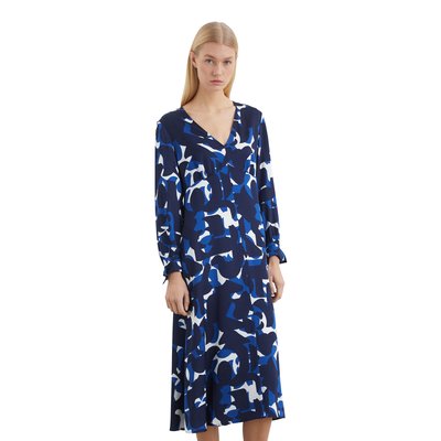 Robe en satin A-Shape en viscose fluide MARC O'POLO