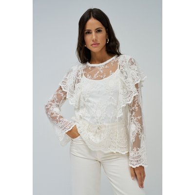 BLOUSE EN DENTELLE SALSA JEANS