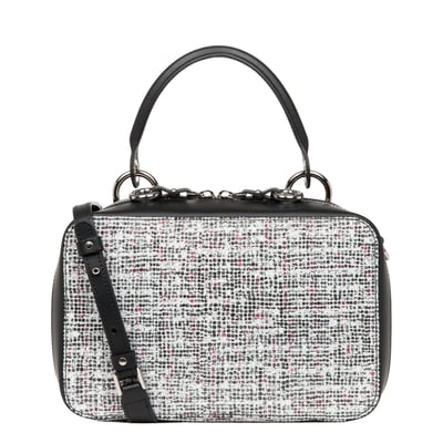 Sac à main zippé CUBE IN BOX SEQUOIA