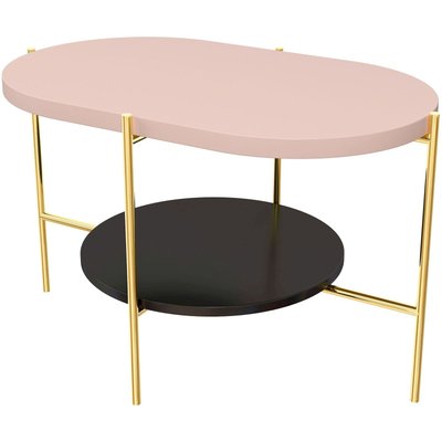 Table basse moderne, pieds en métal, Arena RECOLLECTION