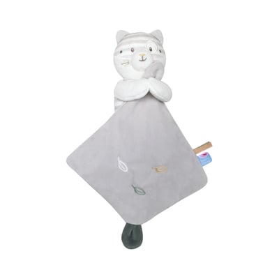 Doudou mouchoir chat sulivan velours doux SUCRE D'ORGE