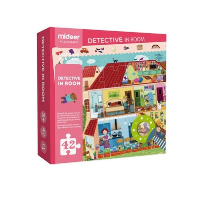 Puzzle détective Maison MIDEER