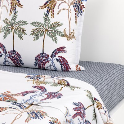 Drap plat en percale de coton multicouleurs, ISPAHAN OLIVIER DESFORGES
