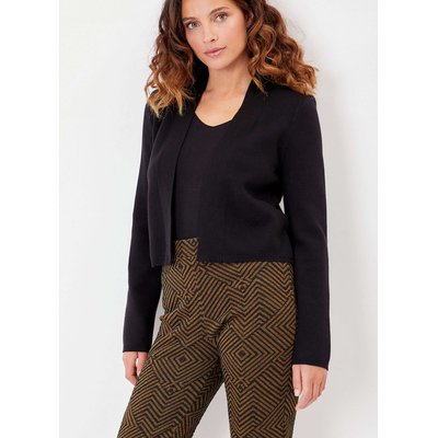 Gilet court maille unie SAGAR LA FIANCÉE