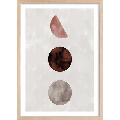 Affiche Lune pleine HEXOA