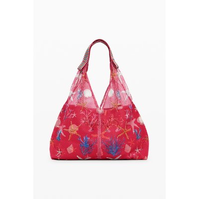 Desigual - Medium star texture tote bag DESIGUAL