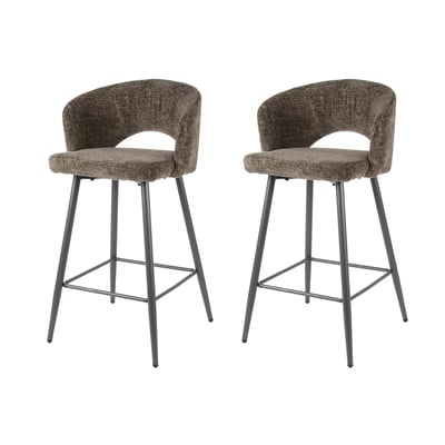Lot de deux Tabourets de bar - 94 cm - PATTAYA BEST MOBILIER