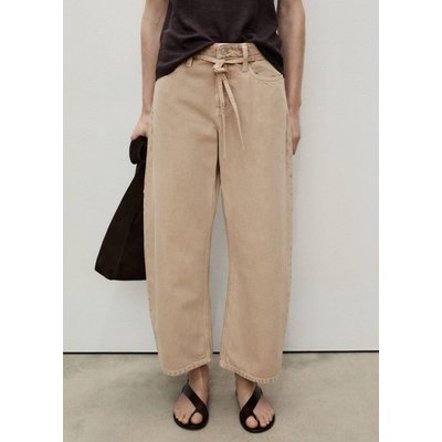Jean ballon ceinture MANGO