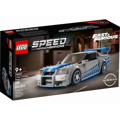 Speed Champions Nissan Skyline GT-R (R34) 2 Fast 2 Furious LEGO