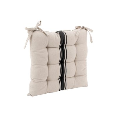 Galette de chaise en coton FLEX 44 cm AUBRY GASPARD
