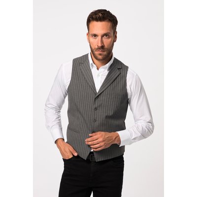 Gilet FLEXNAMIC®, à fines rayures et revers JP1880