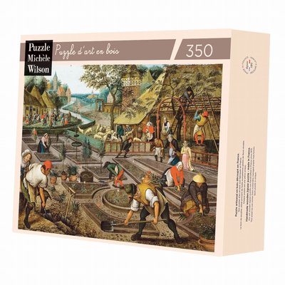 Le printemps de Brueghel PUZZLE MICHELE WILSON