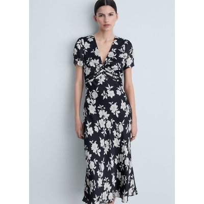 Robe évasée à fleurs MANGO
