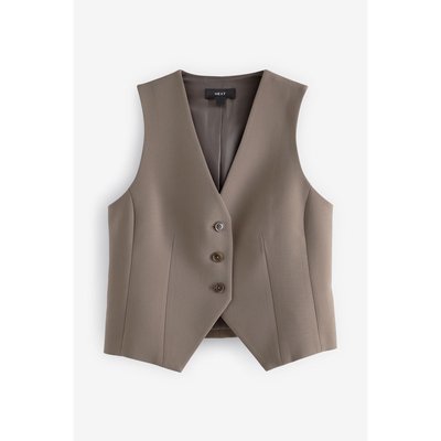 Gilet boutonné ajusté sans manches NEXT