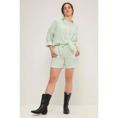 Short en mousseline à rayures et STUDIO UNTOLD