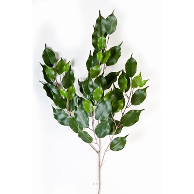 Branche de feuillage ficus artificiel H75 cm ARTIFICIELLES