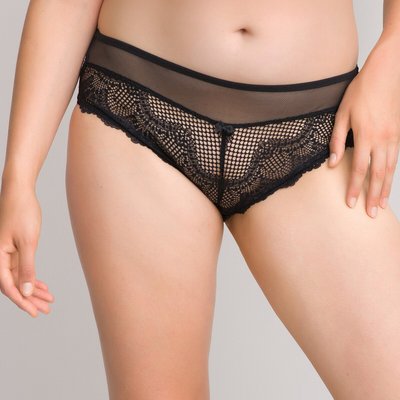 Slip transparent dentelle femme La Redoute