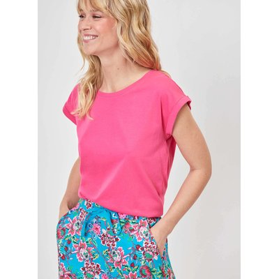 Tee shirt coton bio dentelle CEBANE LA FIANCÉE