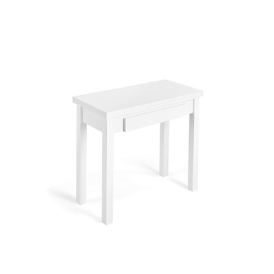 Table cuisine extensible en métal et mélamine, Liv HERDASA