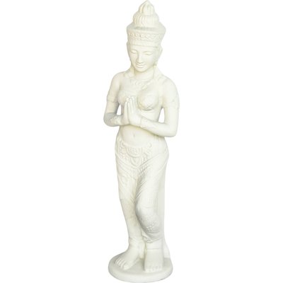 statue femme bouddha  en fibrocement pour décoration zen RECOLLECTION