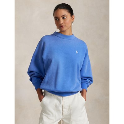 Losjes vallend sweatshirt met ronde hals, lange mouwen, logo op achterkant POLO RALPH LAUREN