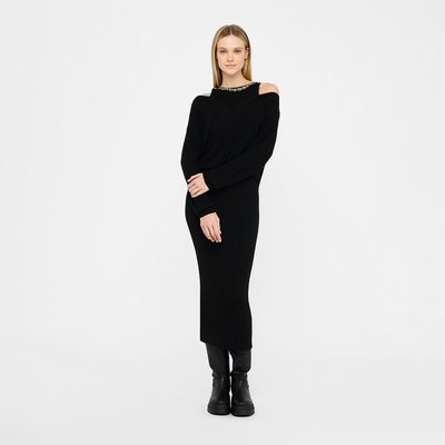 Robe en maille avec broderies bijoux LIU JO