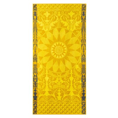 Serviette de plage 530 g/m², SOLEIL LE JACQUARD FRANCAIS