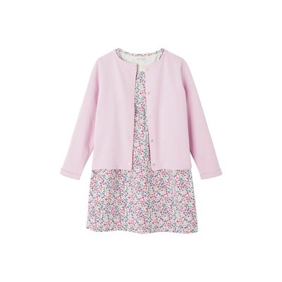 Ensemble robe + cardigan VERTBAUDET